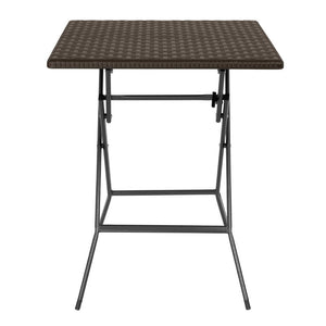 Bolero Vierkante Opvouwbare Tafel Bruin 620mm