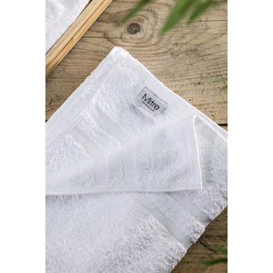Mitre Comfort Nova handdoek wit 50x90cm