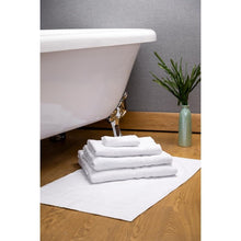Afbeelding in Gallery-weergave laden, Mitre Comfort Nova badhanddoek wit 70x137cm