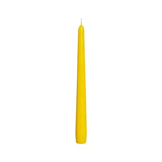 Gotische kaarsen antiek geel 100 st.