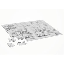 Afbeelding in Gallery-weergave laden, Dining Kids puzzel om in te kleuren Chef (25 stuks)