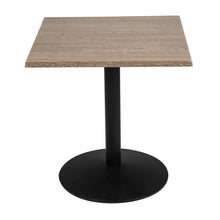 Afbeelding in Gallery-weergave laden, Bolero vierkant tafelblad wengé 70cm