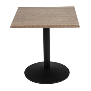 Bolero vierkant tafelblad wengé 70cm