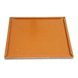 Bolero vierkant tafelblad wengé 70cm