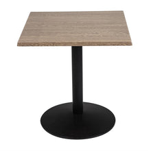 Afbeelding in Gallery-weergave laden, Bolero vierkant tafelblad wengé 70cm