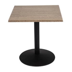 Bolero vierkant tafelblad wengé 70cm