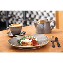 Afbeelding in Gallery-weergave laden, Olympia driehoekige borden grijs 23cm (6 stuks)