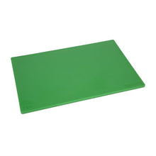 Afbeelding in Gallery-weergave laden, Hygiplas antibacteriële LDPE snijplank groen 450x300x10mm