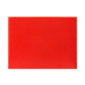 Hygiplas HDPE snijplank rood 300x225x12mm
