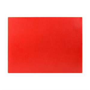 Hygiplas LDPE snijplank rood 600x450x10mm