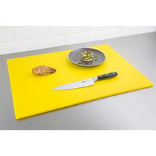 Afbeelding in Gallery-weergave laden, Hygiplas LDPE snijplank geel 600x450x10mm