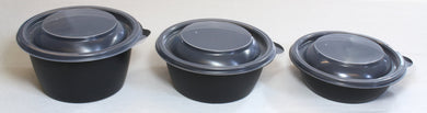 FastPac zwart 13x5cm 375ml HOT75112 500st