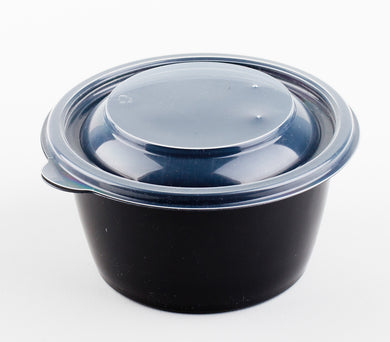FastPac zwart 13x7cm 500ml HOT75116 500st