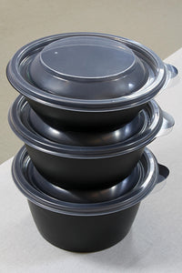 FastPac zwart 19x4cm 750ml HOT77124 300st