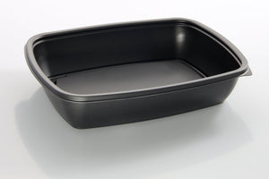FastPac zwart 23x17x5cm 900ml HOT78130 300st