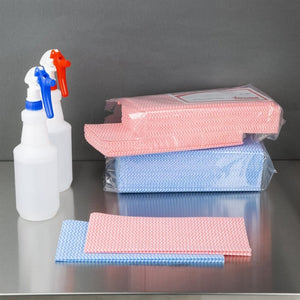 Jantex schoonmaakdoek voor de badkamer blauw (pack van 50)