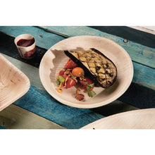 Afbeelding in Gallery-weergave laden, Fiesta Composteerbare Diepe Palmblad Borden Rond 175mm (Verpakking Van 100)