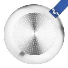 Afbeelding in Gallery-weergave laden, Hygiplas Aluminium Anti-aanbak Teflon Platinum Plus Koekenpan met Blauwe Handgreep 28cm