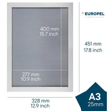 Afbeelding in Gallery-weergave laden, Europel Snap Frame A3 25mm Mat Wit