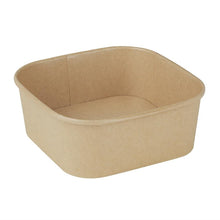 Afbeelding in Gallery-weergave laden, Fiesta Recycleerbare Vierkante Container Basissen 1200ml (Verpakking Van 300)