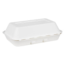 Afbeelding in Gallery-weergave laden, Fiesta composteerbare bagasse voedselcontainers 9x6&quot; (pak van 200)