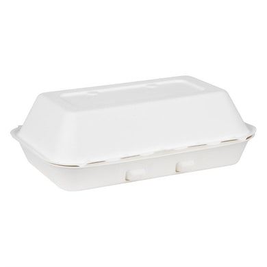 Fiesta composteerbare bagasse voedselcontainers 9x6