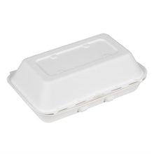 Afbeelding in Gallery-weergave laden, Fiesta composteerbare bagasse voedselcontainers 9x6&quot; (pak van 200)