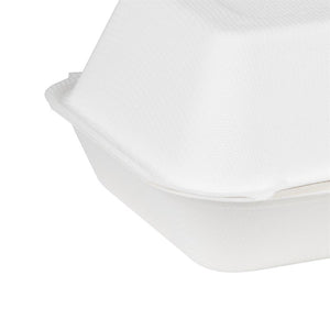 Fiesta composteerbare bagasse voedselcontainers 9x6" (pak van 200)