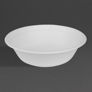 Fiesta composteerbare bagasse poke bowl basissen 32oz (pak van 50)