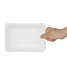 Afbeelding in Gallery-weergave laden, Fiesta composteerbare bagasse voedsel container basissen 650ml (pak van 100)