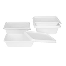 Afbeelding in Gallery-weergave laden, Fiesta composteerbare bagasse voedselcontainer bases 800ml (pakket van 100)