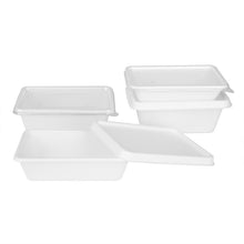 Afbeelding in Gallery-weergave laden, Fiesta composteerbare bagasse voedselcontainer bases 1000ml (pakket van 100)