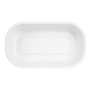 Fiesta composteerbare bagasse ovale containers 850ml (pack van 100)