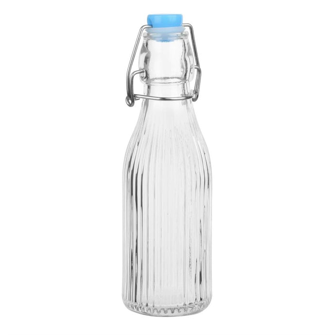 Olympia Geribbelde Waterflessen Met Zwenktop 200ml (Verpakking Van 6)