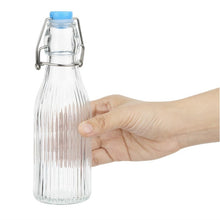 Afbeelding in Gallery-weergave laden, Olympia Geribbelde Waterflessen Met Zwenktop 200ml (Verpakking Van 6)