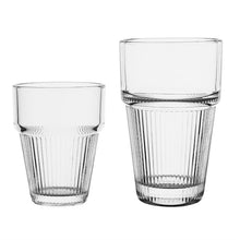 Afbeelding in Gallery-weergave laden, Olympia Geribbelde Stapelbare Tumblers 150ml (Verpakking Van 6)