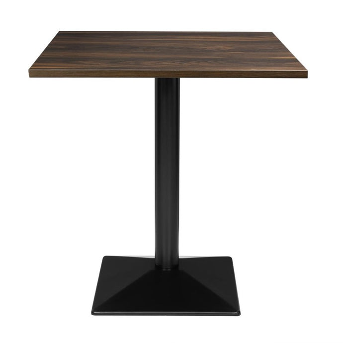 Bolero Complete Tafel Vierkant Donker Hout Effect 700mm