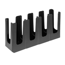 Afbeelding in Gallery-weergave laden, Nisbets Essentials 4-Slot Bekerhouder Polypropyleen Zwart