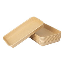 Afbeelding in Gallery-weergave laden, Fiesta Recycleerbare Nr. 7 Sushi Tray Bases 220x137mm (Verpakking Van 300)