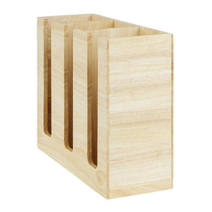 Olympia Cup Organiser Hevea Hout 340x120x240mm
