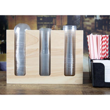 Afbeelding in Gallery-weergave laden, Olympia Cup Organiser Hevea Hout 340x120x240mm