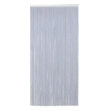 EazyZap Keten Deur Vliegengordijn - Blauw