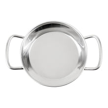 Afbeelding in Gallery-weergave laden, Olympia Tafelpresentatie Mini Paellapan Roestvrij Staal 120mm