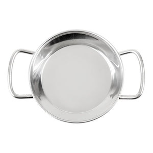 Olympia Tafelpresentatie Mini Paellapan Roestvrij Staal 120mm