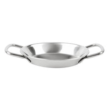 Afbeelding in Gallery-weergave laden, Olympia Tafel Presentatie Mini Paella Pan Roestvrij Staal 150mm