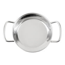 Afbeelding in Gallery-weergave laden, Olympia Tafel Presentatie Mini Paella Pan Roestvrij Staal 150mm