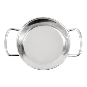 Olympia Tafel Presentatie Mini Paella Pan Roestvrij Staal 150mm