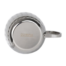 Afbeelding in Gallery-weergave laden, Olympia Barware Gehamerde RVS Mokken 440ml (Verpakking Van 6)