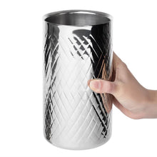 Afbeelding in Gallery-weergave laden, Olympia Geo Dubbelwandige Wijnkoeler Roestvrij Staal