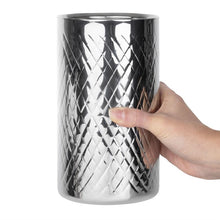 Afbeelding in Gallery-weergave laden, Olympia Geo Dubbelwandige Wijnkoeler Roestvrij Staal